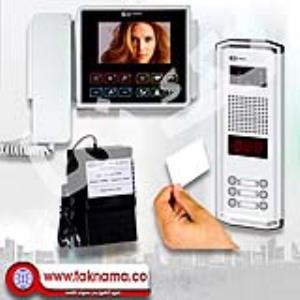 آیفون تصویری 5 واحدی C43TM کارتی تکنما